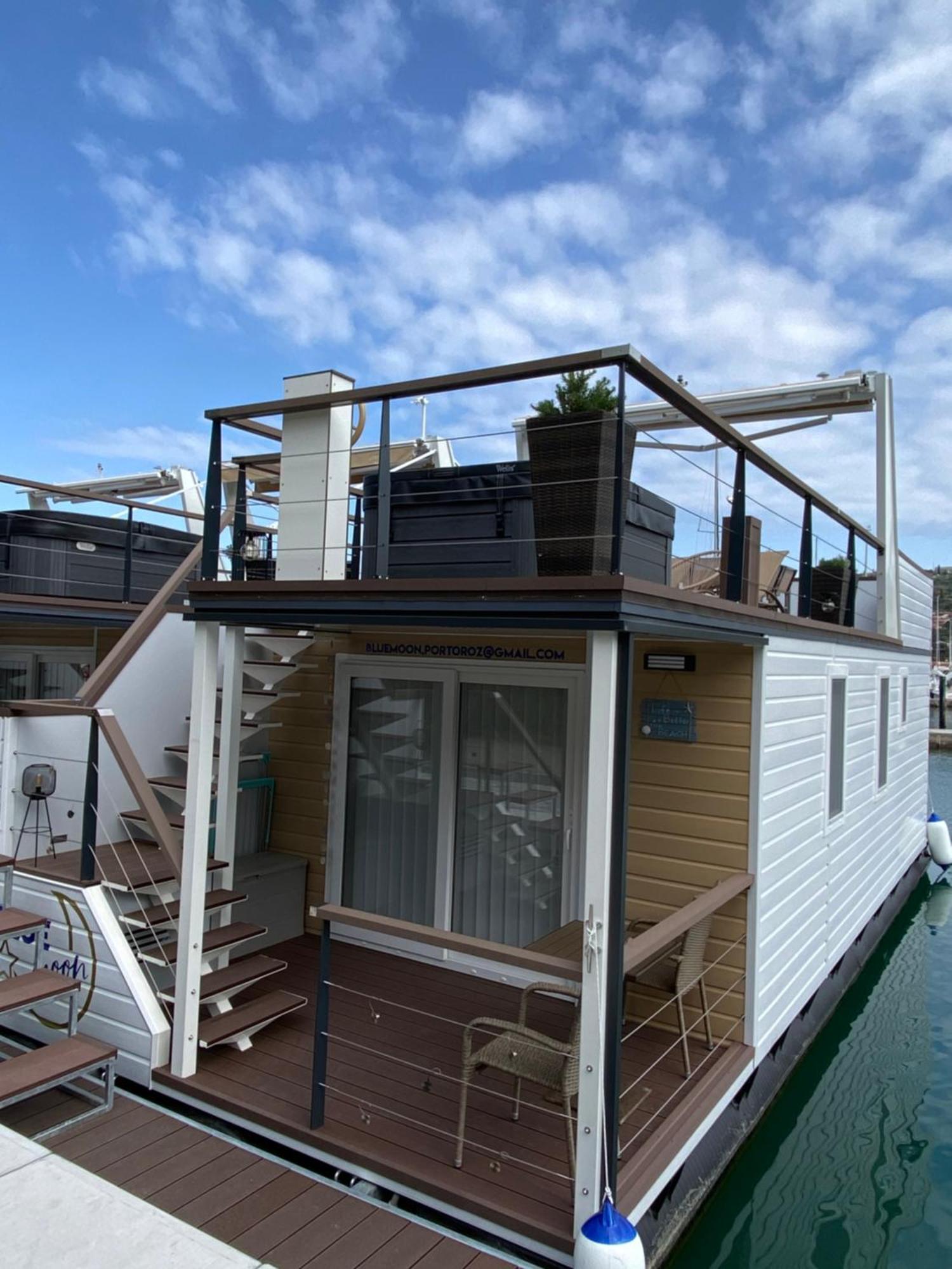 Villa Floating House Blue Moon Portorož Exterior foto
